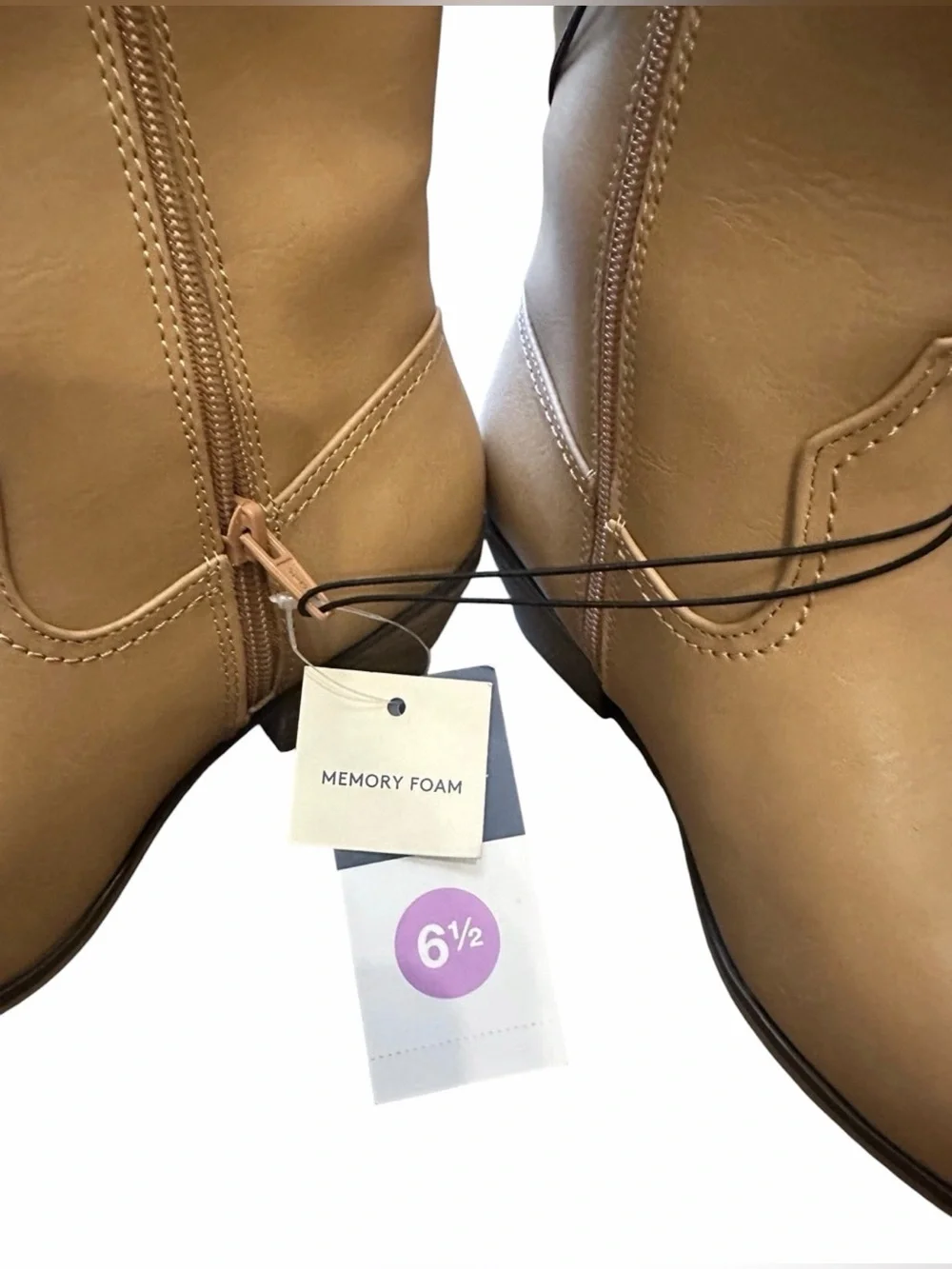 NWT Universal Thread Women’s Sommer Western Knee Boot in Tan Sz 6 1/2